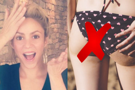 Shakira presume su cuerpo en redes, y le llueven críticas por este detalle en sus glúteos