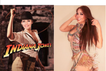 Thalía disfrutó como niña con ‘Indiana Jones’