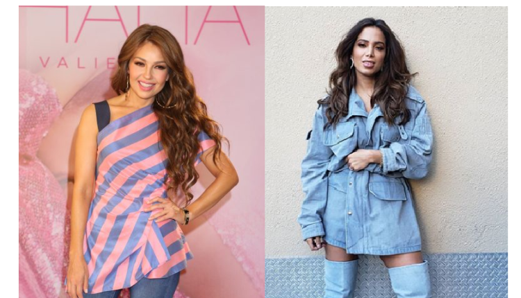 thalia le baila a anitta se unen en sensual baile a traves de instagram i want you
