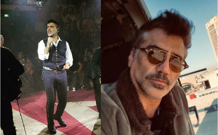 alejandro fernández agrede y amenaza a reporteros es captado con su novia en los angeles