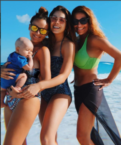 vania rivera hermana de danna paola es mama muestra que la sensualidad es de familia