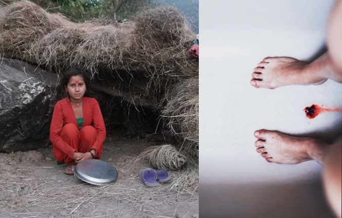 prohiben a niña hindu dormir en casa por menstruar y murió en la calle por ciclon gaia