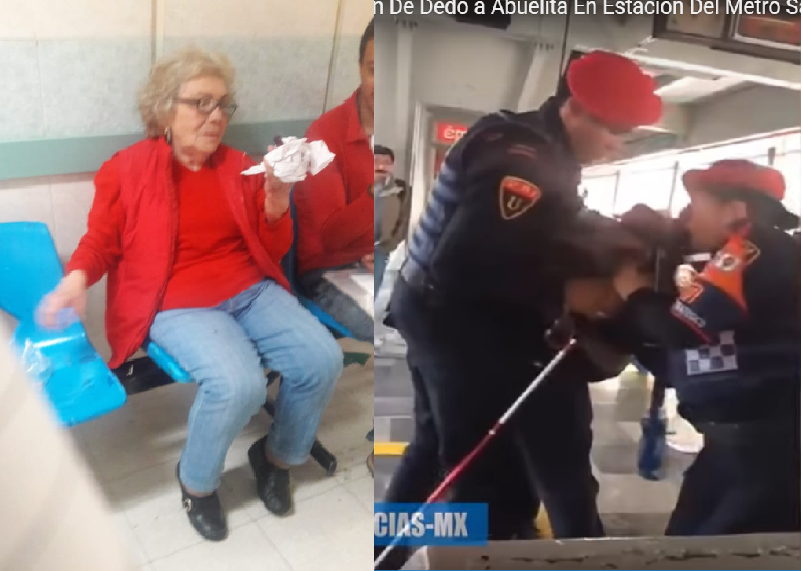 vagonero discute muerde y arranca el dedo de una mujer en el metro de la cdmx san antonio abad video