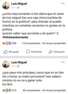 por si no fueran suficientes sus escándalos hackean facebook de luis miguel aracely arambula lanza contundente mensaje