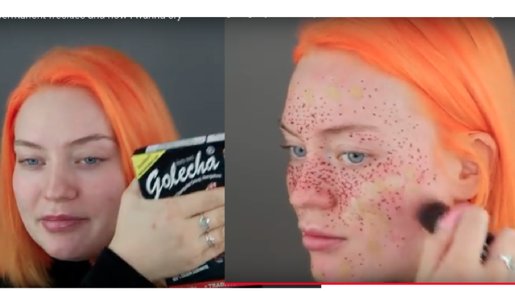 youtuber alemana naomi jonjoven se tatúa pecas semi permnentes henna y el resultado fue un desastre