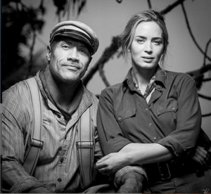 disney pagará 13 millones de dolares mas a la roca que a emily blunt en su nueva película jungle cruise