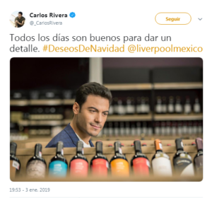 alburean a carlos rivera por publicación en twitter foto halagos subidos de tono