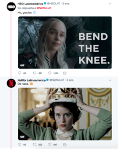 netflix y hbo protagonizan inesperado debate en redes twitter por bir box y game of thrones