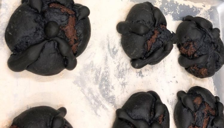 pan muerto negro nutella