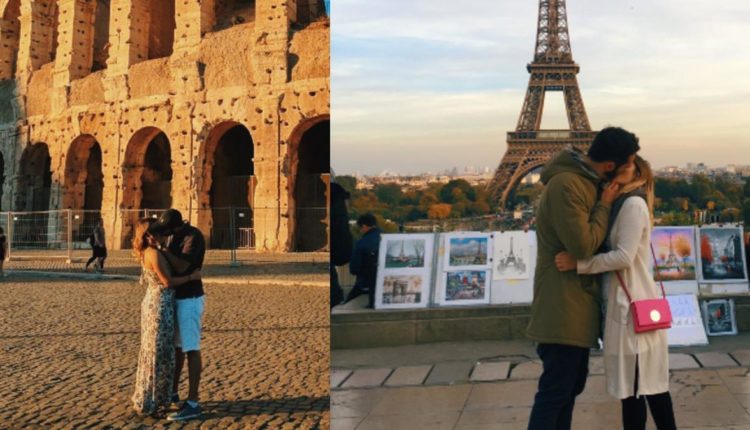 influencer besa extraños